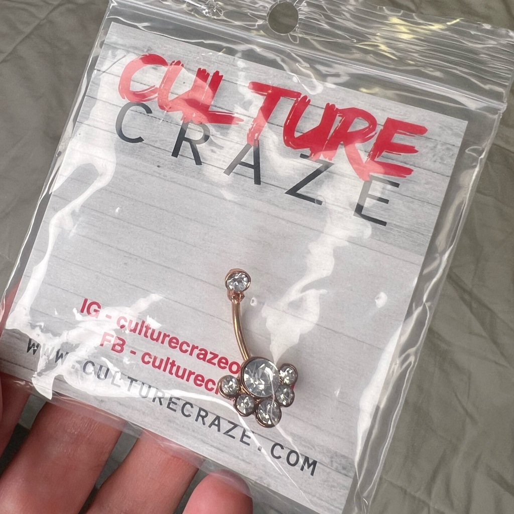 Nwt Bellybutton Piercing